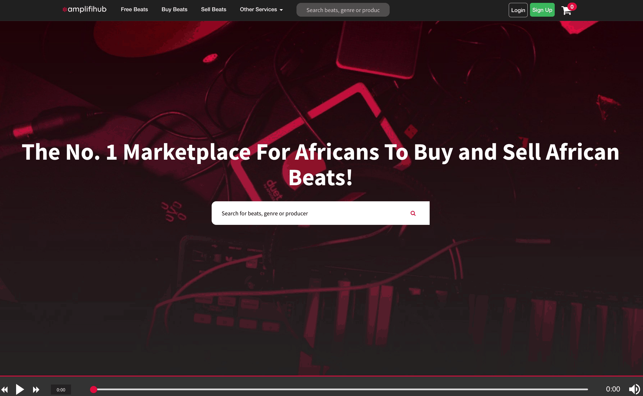Amplifihub, the #1African Music Marketplace : Best Beatstars Alternative in Africa