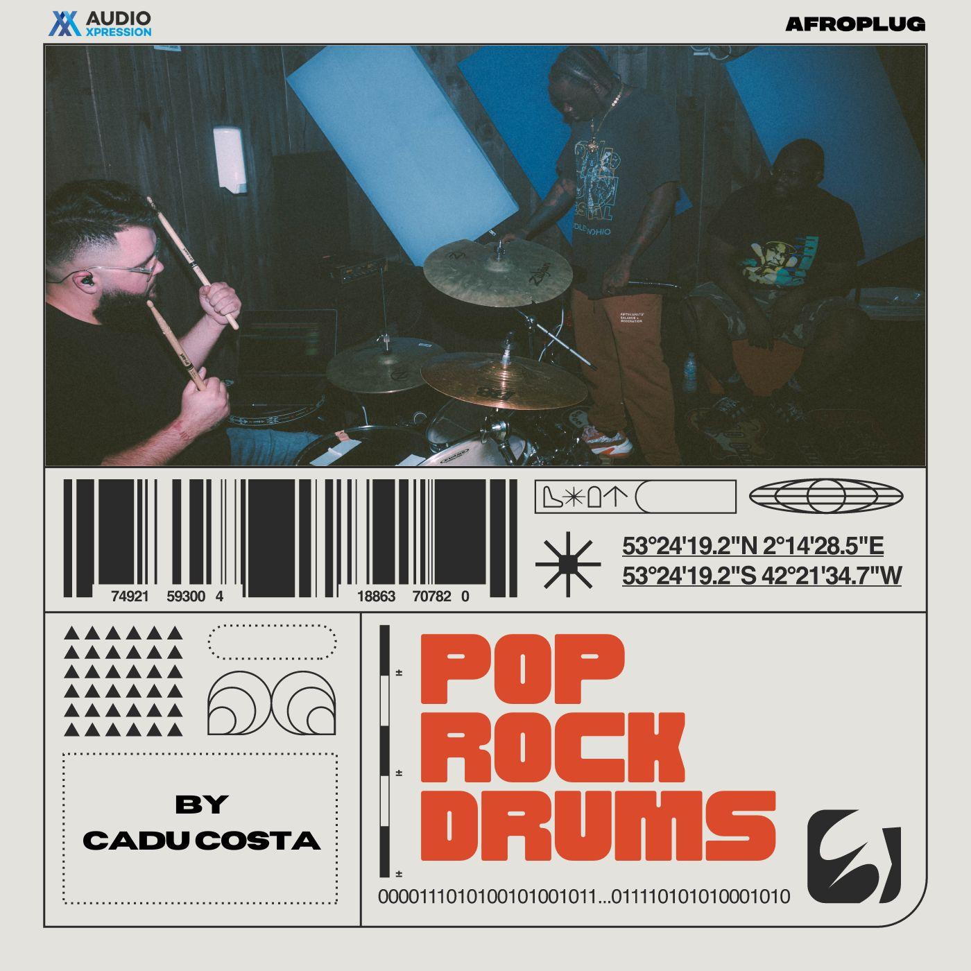 3000+ Pop Rock, Rock Reggae, Rock Punk Royalty-Free Drums Loops by Cadu Costa